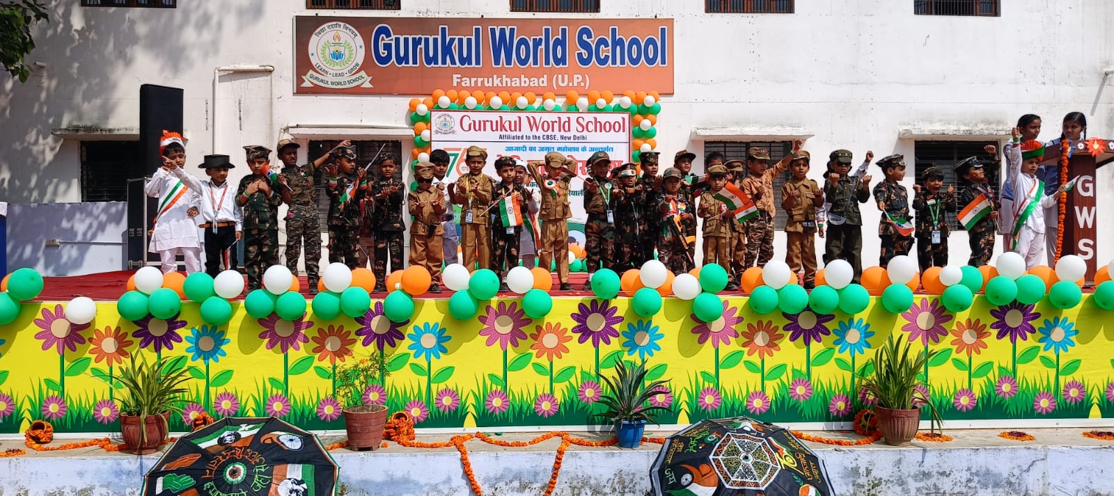 Dr. A.P.J Abdul Kalam in Gurukul School Farukhabad